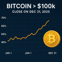 Bitcoin >$100k Close on Dec 31, 2025?